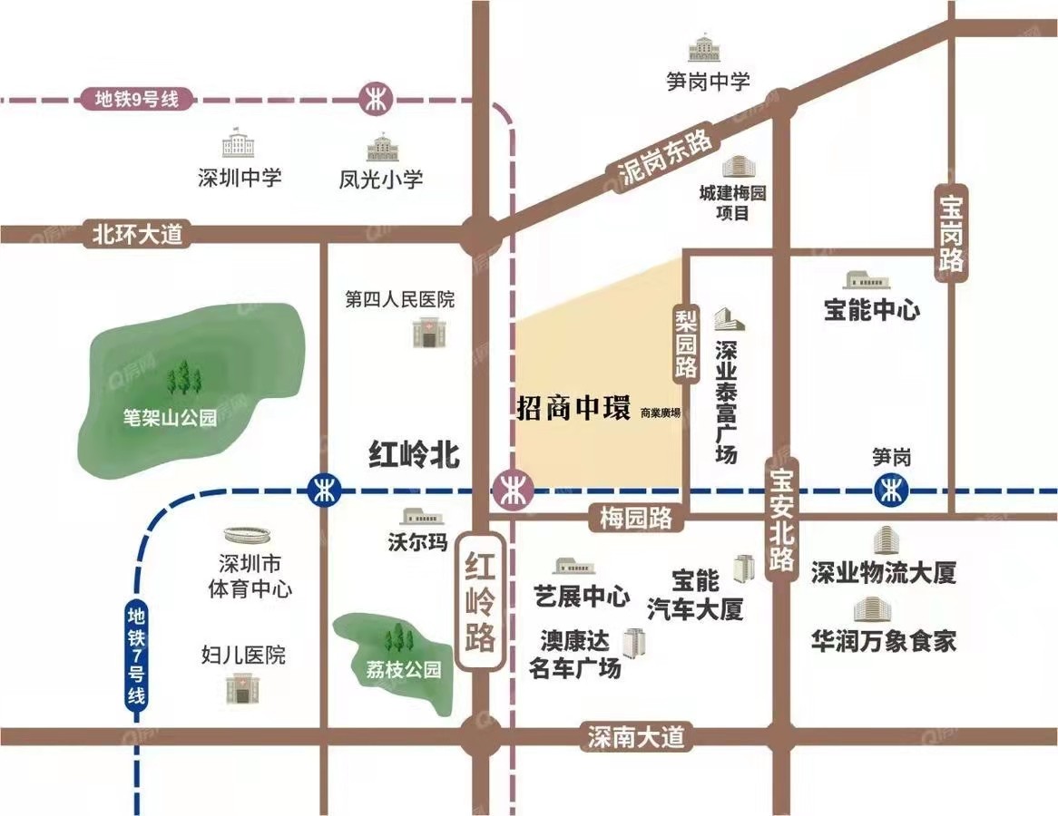 中國人保金融大廈，招商中環(huán)熙悅薈-均價120000元/平