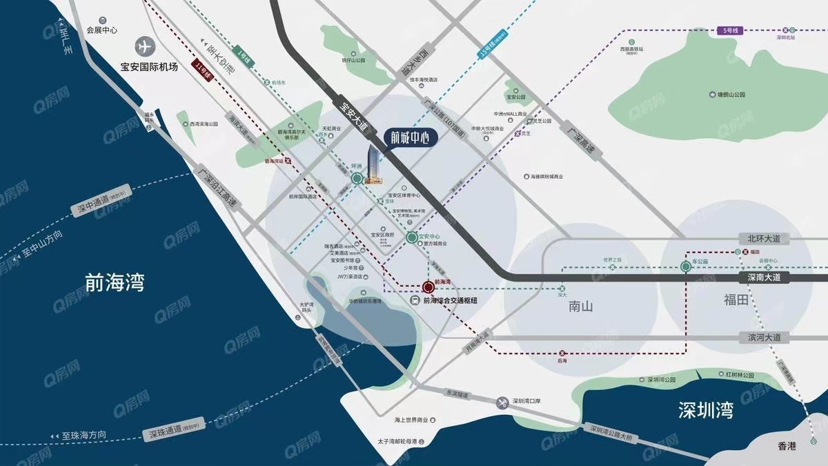 宏發QCC前城，海城濱?；▓@-均價150元/平