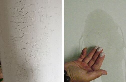 這種情況下會致你的墻面表層呈現裂縫