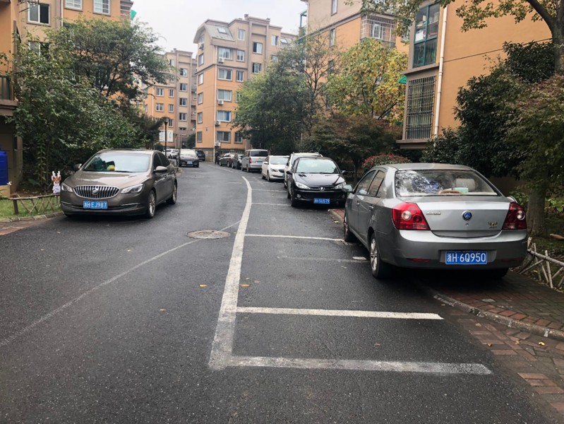 魏善莊鎮現已將施畫停車位納入工作計劃